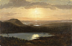 ₴ Репродукция пейзаж от 217 грн.: Озеро Игл, вид с горы Кадиллак, Маунт-Дезерт