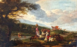 Пейзаж с пастухами и стадом