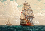 ₴ Купить картину море художника от 170 грн.: Корабль на море