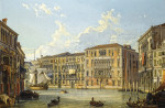 ₴ Репродукция городской пейзаж от 277 грн.: Дворец Фоскари на Град канале, Венеция