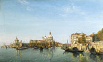 ₴ Репродукция городской пейзаж от 199 грн.: Пунта делла Догана и Гранд канал, Венеция