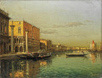 ₴ Репродукция городской пейзаж от 241 грн.: Большой канал, дворец Дожей, Венеция