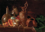 Натюрморт художника от 192 грн.: Натюрморт с кувшином, наутилусом и цветами