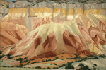₴ Репродукция пейзаж от 285 грн.: Красные и желтые скалы