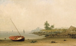 ⚓Репродукція морський краєвид від 269 грн.: Човен, що застряг