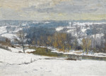 ₴ Репродукция пейзаж от 301 грн.: Зима в долине Буре