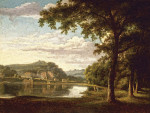 Купить репродукцию картины: Пейзаж с видом на реку Уай