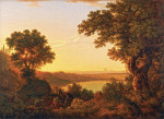 ₴ Репродукция пейзаж от 235 грн.: Озеро Альбано