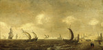₴ Купить картину море художника от 129 грн.: На пляже в Схевенингене