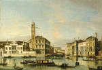 ₴ Репродукция городской пейзаж от 223 грн.: Венеция, вид Сан-Джеремии и вход в Каннареджо