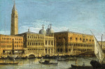 Купить картину городской пейзаж: Вид набережной Сан-Марко с площадью