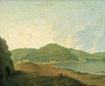 ₴ Картина пейзаж художника від 220 грн.: Озеро Аньян з Гротта дель Кане