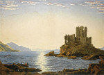 ₴ Репродукция пейзаж от 301 грн.: Замок Эйлен-Донан, озеро Даич, Шотландия