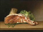₴ Картина натюрморт художника от 199 грн.: Мясо и овощи