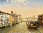 ₴ Репродукция городской пейзаж от 179 грн.: Гранд канал, Венеция