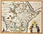 ₴ Древние карты высокого разрешения от 247 грн.: Карта Эфиопии