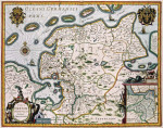 ₴ Древние карты высокого разрешения от 247 грн.: Восточная Фрисландия