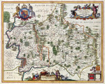 ₴ Древние карты высокого разрешения от 253 грн.: Мидлсекс и Хартфордшир