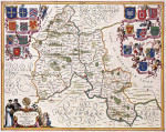 ₴ Древние карты высокого разрешения от 253 грн.: Графство Оксфордшир