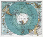 Купить древние карты в высоком разрешении: Карта Антарктиды