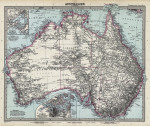 ₴ Древние карты высокого разрешения от 348 грн.: Австралия