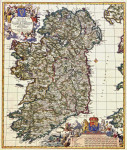 ₴ Стародавні карти з високою роздільною здатністю від 390 грн.: Ірландія