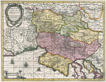 Древние карты мира: Моравия, Истрия, Карниола