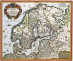 Древние карты мира: Швеция и Норвегия