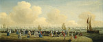 Купить картину морской пейзаж: Король Георг III осматривает флот на Спитхеде