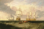 Купить картину морской пейзаж: "Победа" возвращающаяся с Трафальгара, в трех позициях