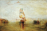 ⚓Репродукция морской пейзаж от 285 грн.: Солнце Венеции отправляется в море