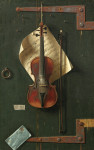 ₴ Репродукция натюрморт от 222 грн.: Старая скрипка