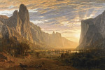 ₴ Репродукция пейзаж от 217 грн.: Вид Долины Йосемити, Калифорния