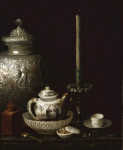 ₴ Купить натюрморт известного художника от 237 грн.: Чайник, золоченный кувшин и подсвечник