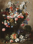 ₴ Репродукция натюрморт от 257 грн.: Цветы в вазе