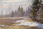 Купить картину от 98 грн. пейзаж: Последний снег