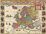₴ Древние карты высокого разрешения от 241 грн.: Европа