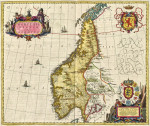 ₴ Древние карты высокого разрешения от 265 грн.: Норвегия