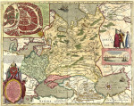 ₴ Старинная географическая карта высокого разрешения от 213 грн.:  Росия