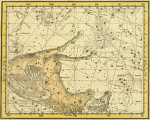 Древние карты в высоком разрешении: Небесный атлас, созвездия Пегас и Цефей