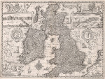 ₴ Древние карты высокого разрешения от 317 грн.: Великая Британия и Ирландия