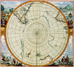 ₴ Древние карты высокого разрешения от 277 грн.: Южное полушарие