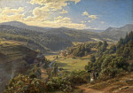 ₴ Картина пейзаж художника от 194 грн.: Долина Герольдсауэр около Баден-Бадена