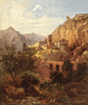 Купить картину пейзаж от 102 грн.: Итальянский монастырь