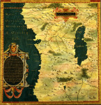 Древние карты высокого разрешения: Габон, Ангола и Конго