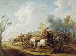 ₴ Картина батального жанра художника от 184 грн.: Конная кавалерия