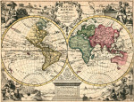 ₴ Стародавні мапи високої роздільної здатності від 184 грн.: Мапа нових спостережень