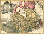 ₴ Стародавні мапи високої роздільної здатності від 189 грн.: Канада, Нова Франція