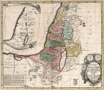 ₴ Древние карты высокого разрешения от 271 грн.: Карта Палестины
