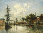 ₴ Репродукция городской пейзаж от 217 грн.: Вход порта, Роттердам